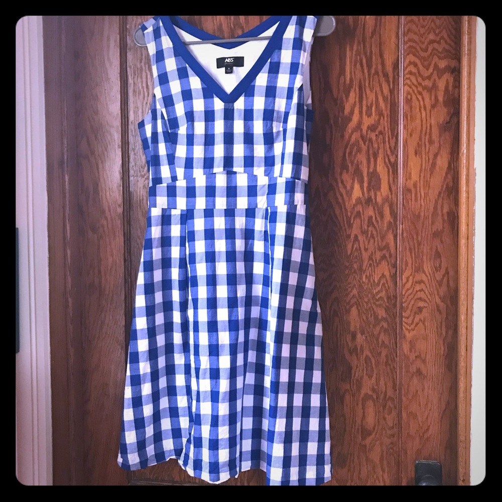 ABS Checked dress